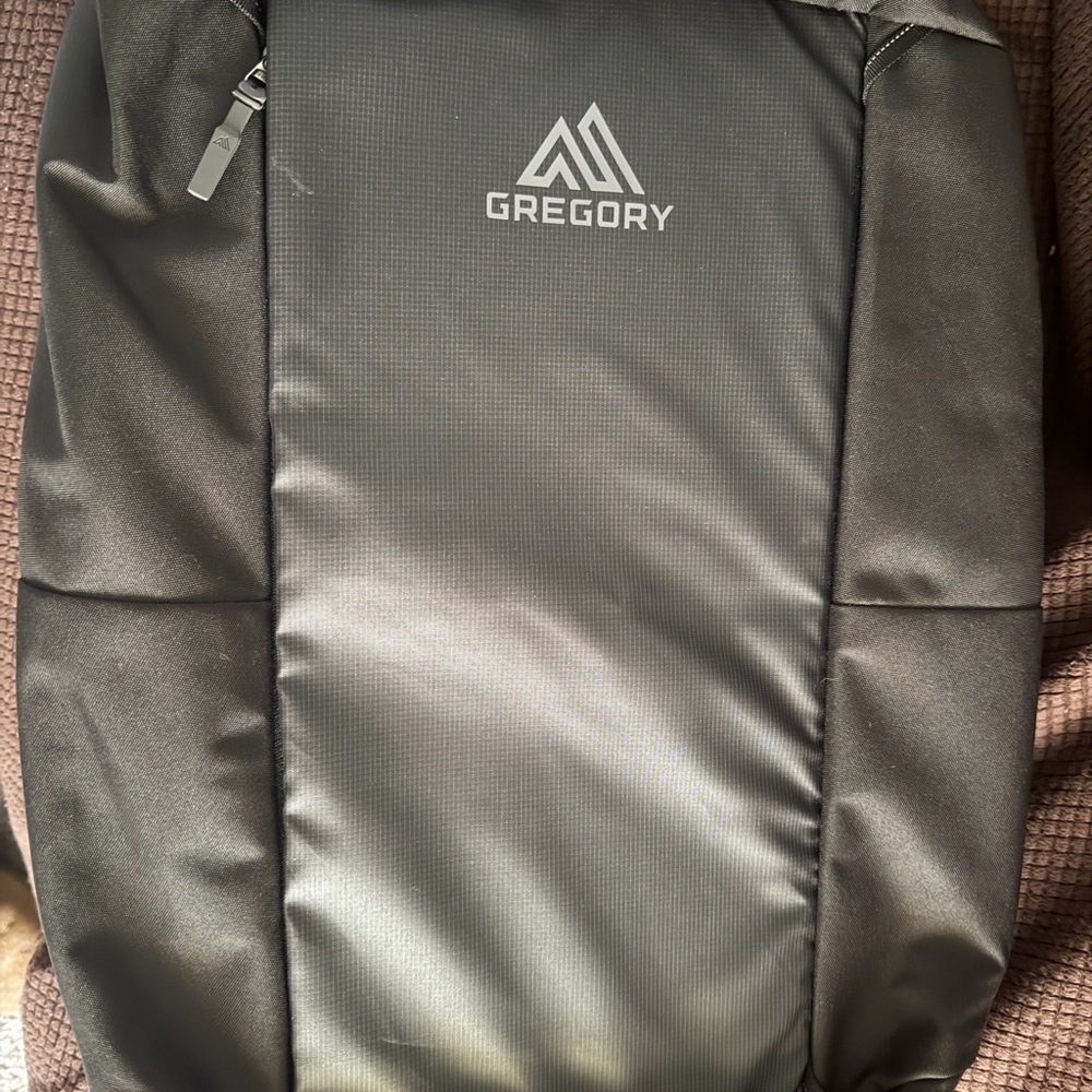 Gregory Black Backpack - Minimal Everyday Pack